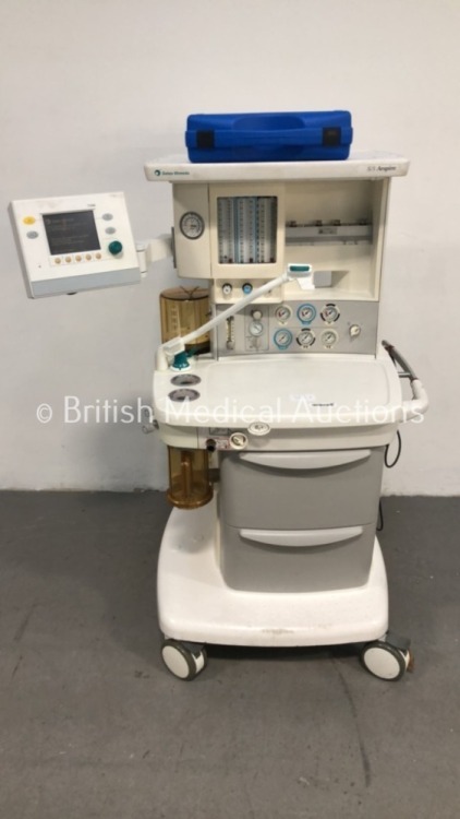 Datex-Ohmeda S/5 Aespire Anaesthesia Machine with Datex-Ohmeda 7100 Ventilator Software Version 3.1, Bellows, Absorber and Hoses (Powers Up)