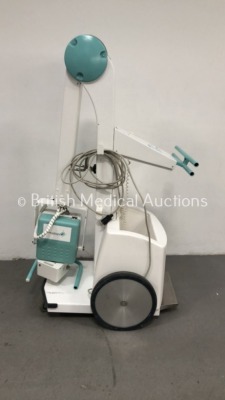 Stephanix Radiological Solutions Movix 4.0 Mobile X-Ray with Control Hand Trigger (Unable to Test Due to 2-Pin Power Plug-See Photos-Damage to Cable-S