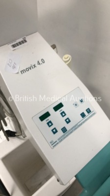Stephanix Radiological Solutions Movix 4.0 Mobile X-Ray with Control Hand Trigger (Unable to Test Due to 2-Pin Power Plug-See Photos-Damage to Cable-S - 6