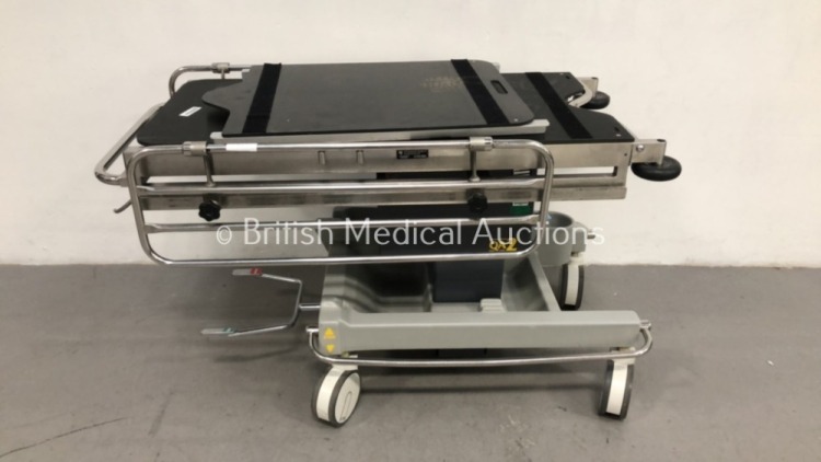 Portsmouth Surgical Equipment QA2 Hydraulic Patient Trolley (Hydraulics Tested Working)