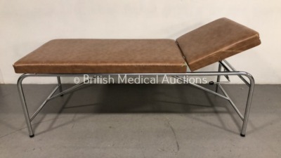 Unknown Make Bariatric Patient Examination Couch * 2 x Small Rips-See Photos *