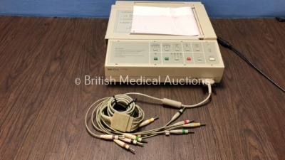 Hewlett Packard Pagewriter 100 ECG Machine with 1 x 10 Lead ECG Lead (Powers Up) *CNC4223631*