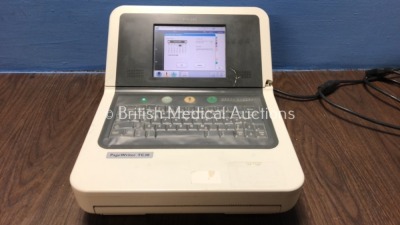 Philips TC30 Pagewriter ECG Machine (Powers Up with Damaged Casing-See Photos)