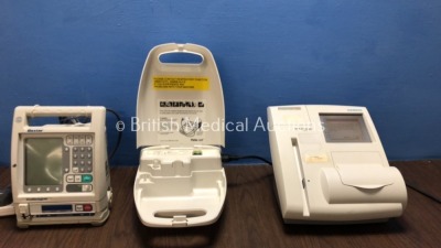 Mixed Lot Including 1 x Baxter Colleague Pump (Powers Up with Alarm) 1 x Philips Respironics Porta-neb Nebuliser (Powers Up) 1 x Siemens DCA Vantage A