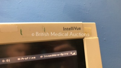 2 x Philips IntelliVue MP70 Monitors (Both Power Up with Missing Tags-See Photos) *8216 / 142384* - 4