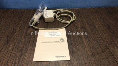Toshiba PVT-781-VT Endocavitary Transducer / Probe *Mfd 09 / 2014 S/N FSA1494064*