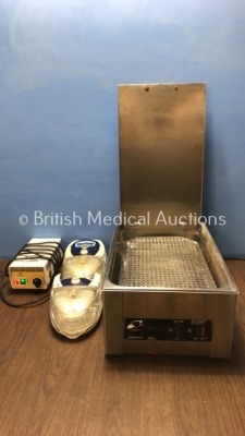 Mixed Lot Including 1 x Huntleigh Flowtron Plus Pump (Powers Up) 1 x Suspan No 2 Orfit Warming Bath (No Power) 1 x ResMed Escape CPAP with 2 x ResMed