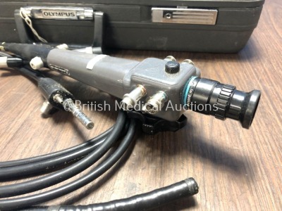 Olympus OSF-2 Sigmoidoscope with Carry Case and Accessories * Image Cloudy * - 2