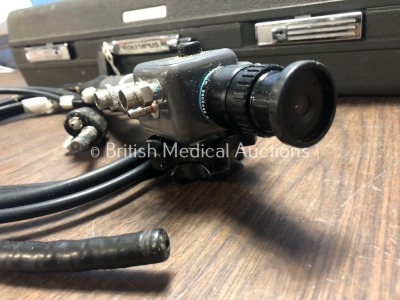 Olympus OSF-2 Sigmoidoscope with Carry Case and Accessories * Image Cloudy * - 4