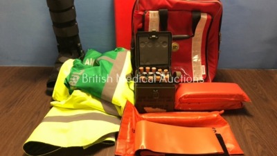 Job Lot Various Emergency Equipment Including 2 x Ambulance Jackets, 1 x Bag and Ferno Frac-Straps - 2