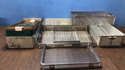 Job Lot of Surgical Instrument Trays *Some with Missing Lids*