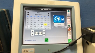 Mixed Lot Including 1 x LiDCO Rapid Hemodynamic Touch Screen Monitor (Powers Up) 1 x Laerdal Suction Unit (Untested Due to Possible Flat Battery) 1 x