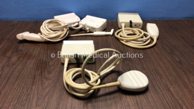 Job Lot of ATL Transducer / Probes Including 1 x ATL L10-5 38 mm Transducer / Probe, 1 x ATL C5 40R Transducer / Probe, 1 x ATL CL15-7 Transducer / Pr