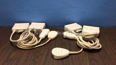 Job Lot Transducer / Probes Including 2 x Philips C5-2 Transducer / Probes, 1 x ATL C4-2 Transducer / Probe and 1 x ATL C7-4 Transducer / Probe