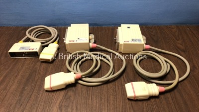 Job Lot of Toshiba Transducer / Probes Including 1 x Toshiba PLM-503AT Ultrasound Transducer / Probe. 1 x Toshiba PLK-703AT Ultrasound Transducer / Pr