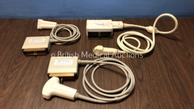 Job Lot of GE Transducer / Probes Including 1 x GE AC-L7 Ultrasound Transducer / Probe, 1 x GE AC-C3 Ultrasound Transducer / Probe and 1 x GE Model 23