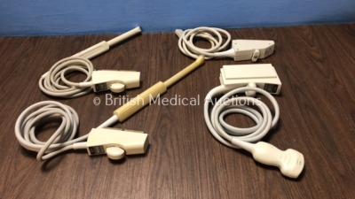 Job Lot of Acuson Transducer / Probes Including 1 x Acuson EC7 Transducer / Probe, 1 x Acuson EVC8 Transducer / Probe, 1 x Acuson 8C4 Transducer / Pro