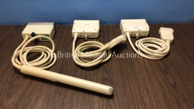 Job Lot of ATL Transducer / Probes Including 1 x ATL C5 IVT Transducer / Probe and 2 x ATL L7-4 Transducer / Probes