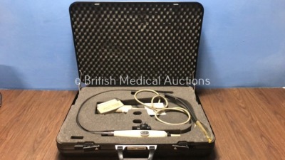 Philips 21364A 5.0 / 3.7 MHz Ultrasound Transducer / Probe in Carry Case