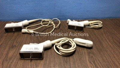 Job Lot of Philips Ultrasound Transducer / Probes Including 2 x Philips 21311A Ultrasound Transducer / Probes and 1 x Philips 21315A Ultrasound Transd