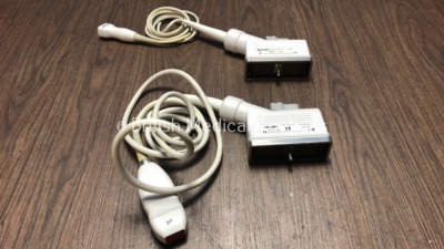 1 x Philips 21315A x4 Ultrasound Transducer / Probe and 1 x Philips 21311A s3 Ultrasound Transducer / Probe