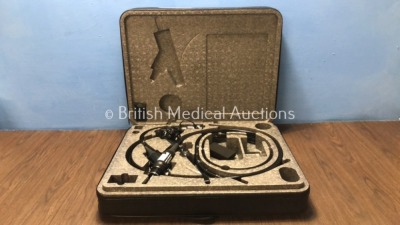 Fujinon EG-530FL Video Gastroscope In Case Engineer's Report : Optics - No Fault Found, Angulation - Slight Play in Controls , Patient Tube - No Fault