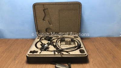 Fujinon EG-530WR Video Gastroscope In Case Engineer's Report : Optics - No Fault Found, Angulation - No Fault Found, Patient Tube - No Fault Found, Li