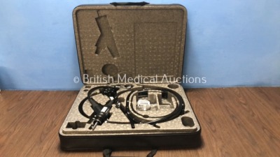 Fujinon EG-530FL Video Gastroscope In Case Engineer's Report : Optics - No Fault Found, Angulation - Play in Controls, Not to Specification Requires A