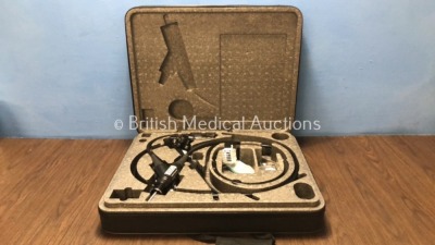 Fujinon EG-530FP Video Gastroscope In Case Engineer's Report : Optics - No Fault Found, Angulation - No Fault Found, Insertion Tube - Minor Cracking o