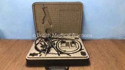 Fujinon EG-530D Video Gastroscope In Case Engineer's Report : Optics - No Fault Found, Angulation - No Fault Found, Insertion Tube -No Fault Found, Li