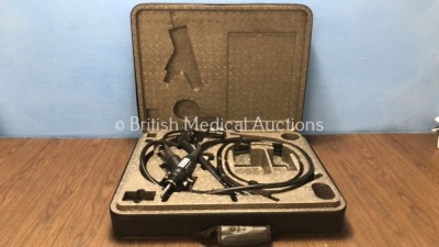 Fujinon EC-530FL Video Gastroscope In Case Engineer's Report : Optics - No Fault Found, Angulation -Will Require Slight Adjustment, Insertion Tube -No