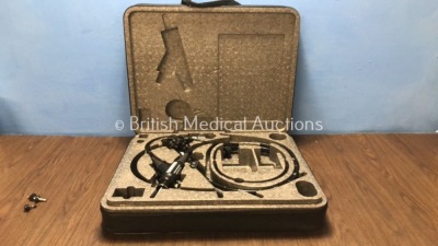 Fujinon EC-530FL Video Colonoscope In Case Video Gastroscope In Case Engineer's Report : Optics - No Fault Found, Angulation - No Fault Found, Patient