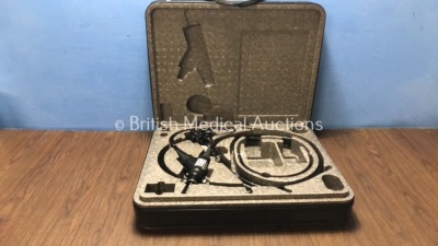 Fujinon EC-530FL Video Gastroscope In Case Engineer's Report : Optics - No Fault Found, Angulation - No Fault Found, Patient Tube - No Fault Found, Li