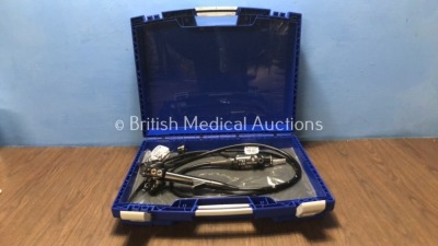 Fujinon EG-530FP Video Gastroscope In Case Engineer's Report : Optics - No Fault Found, Angulation -No Fault Found , Patient Tube -No Fault Found, Lig