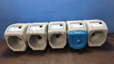 5 x ConMed AER Defense Smoke Evacuation Units (All Power Up, 4 with Missing Front Filters-See Photos) *1058879 / 1058679 / 1058678 / 1058682 / 1058612