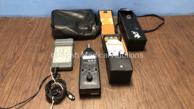 Job Lot Including 1 x Echocheck OAE Screener with 1 x AC Power Supply (Powers Up) 1 x Kamplex SLM 3 Sound Level Meter BS 5969 Type 2 (No Power) 1 x Ca