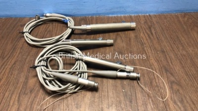 Linvatec Job Lot of Handpieces Including 2 x Linvatec Apex C9840 Shaver Handpieces and 1 x Linvatec Apex C9820 Shaver Handpiece