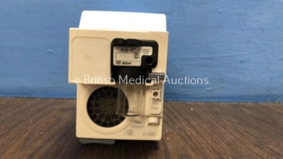 GE E-CAiO Gas Module with Spirometry and D-Fend Water Trap *Mfd 2007* *S/N 6356228*