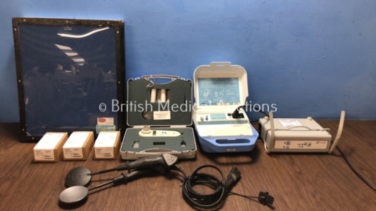 Mixed Lot Including 3 x Masimo Set LNOP DCI SpO2 Finger Clips, 1 x Micro CO Meter (No Power) 4 x JPI-110 Anti Scatter Grids, 1 x Medix AC 2000 Hi Flo