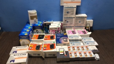 Large Quantity of Digital Blood Glucose Monitors