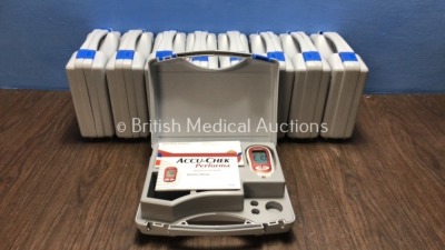 9 x Roche Accu-Chek Performa Blood Glucose Meters
