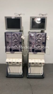 2 x Fresenius Medical Care 5008 CorDiax Dialysis Machines (Unable to Test Due to No Power Cables) * SN 5VEA2351 / 5VEA2350 *