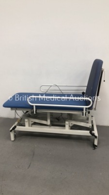 Huntleigh Akron Electric Patient Examination Couch with Controller (Powers Up-Cushions Loose)