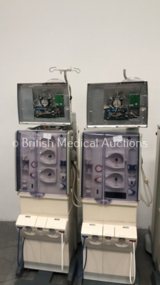 3 x Fresenius Medical Care 5008 CorDiax Dialysis Machines * Spares and Repairs - Missing 2 x Screens * - 3