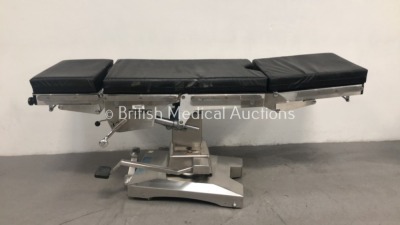 Eschmann MR Manual Operating Table with Cushions * Complete * (Hydraulics Tested Working)