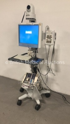 Carefusion Nicolet Monitor with Nicolet EEG v32 Module and Camera (Powers Up) * SN TPO0775265 * - 2
