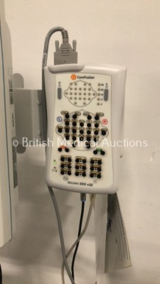 Carefusion Nicolet Monitor with Nicolet EEG v32 Module and Camera (Powers Up) * SN TPO0775265 * - 3