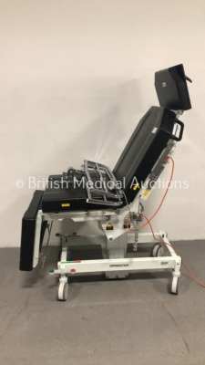 Lab-Med Ltd Opmaster Electric Minor Ops Table with Cushions and Controller (Powers Up) * Asset No 0056794 *