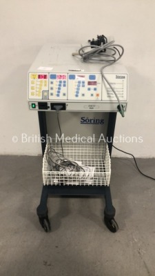 Soring Arco 2000 Electrosurgical/Diathermy Unit on Stand with Handpiece,Footswitch and Electrodes (Powers Up) * SN 93037502 * * Mfd 2012 *