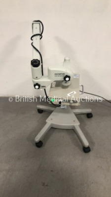 Olympus OCS-500 Colposcope Stand with Olympus CLH-SC Light Source * Incomplete * * SN 404005 *